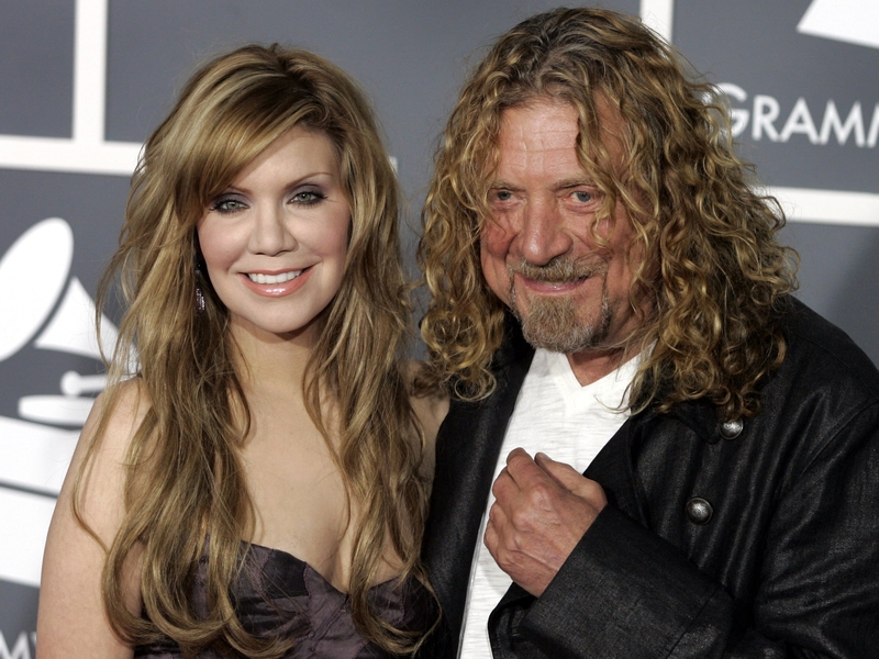 Alison Kraus and Robert Plant