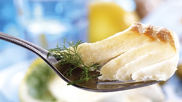 Cod Pie with Saffron Mash