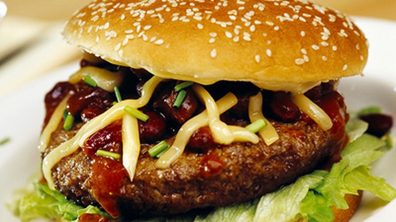 Jacko's Homemade Burger with Coleslaw and Chips