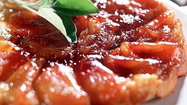 Tarte Tatin with Lemon Curd Ice Cream