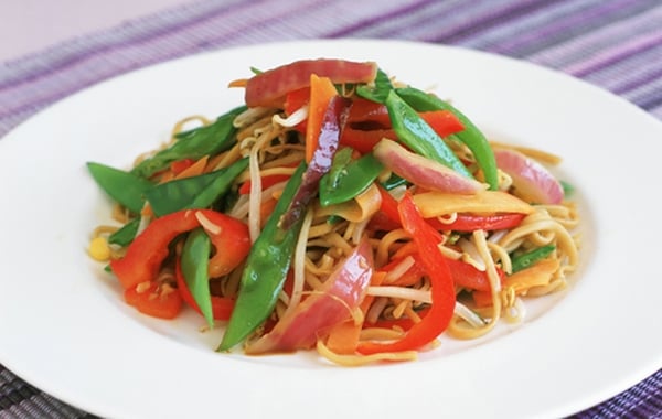 Chicken and Coconut Stir Fry with Ginger