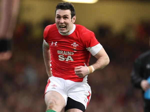 Stephen Jones kicked 13 points for Wales, but it wasn't enough