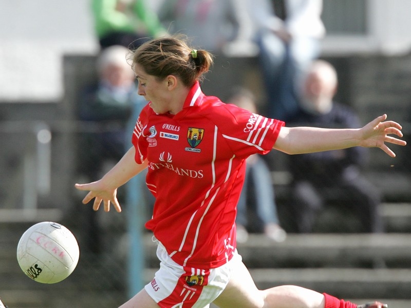 Rhona Buckley scored twice for Cork in their win at Galway
