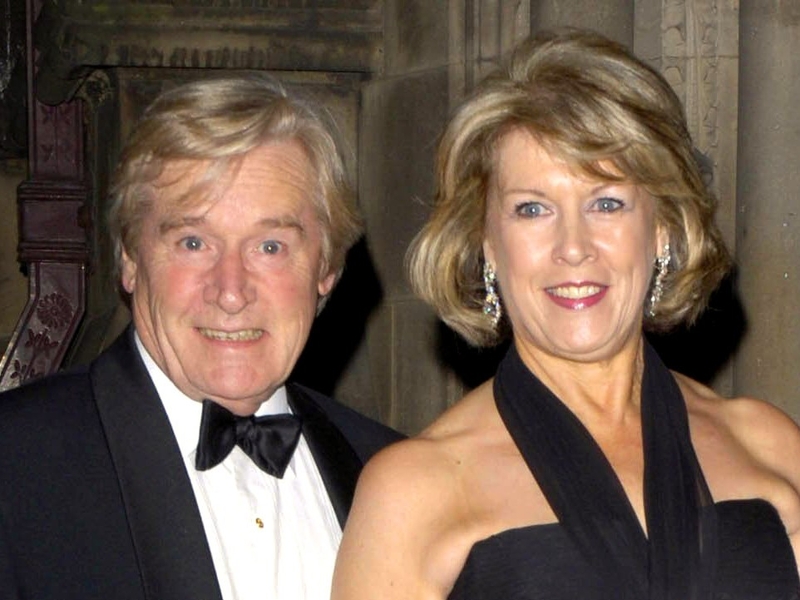 Roche - Bill pictured with wife Sara