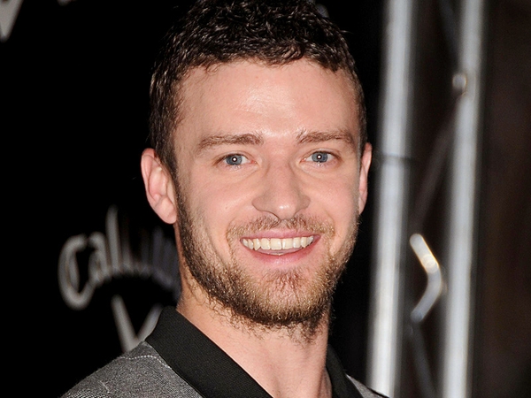 Timberlake was showing his latest clothing collection