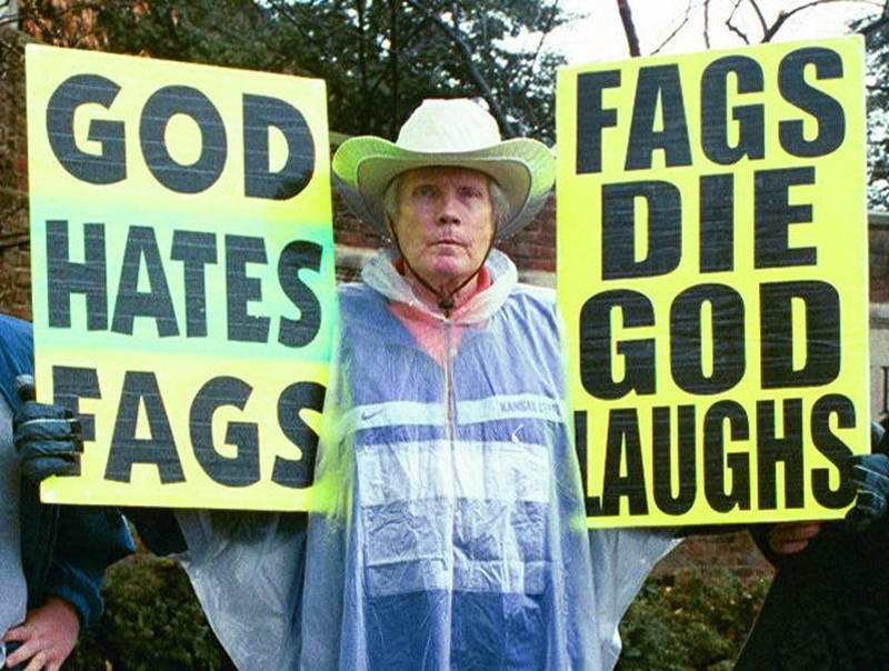 Fred Phelps - Banned by the UK