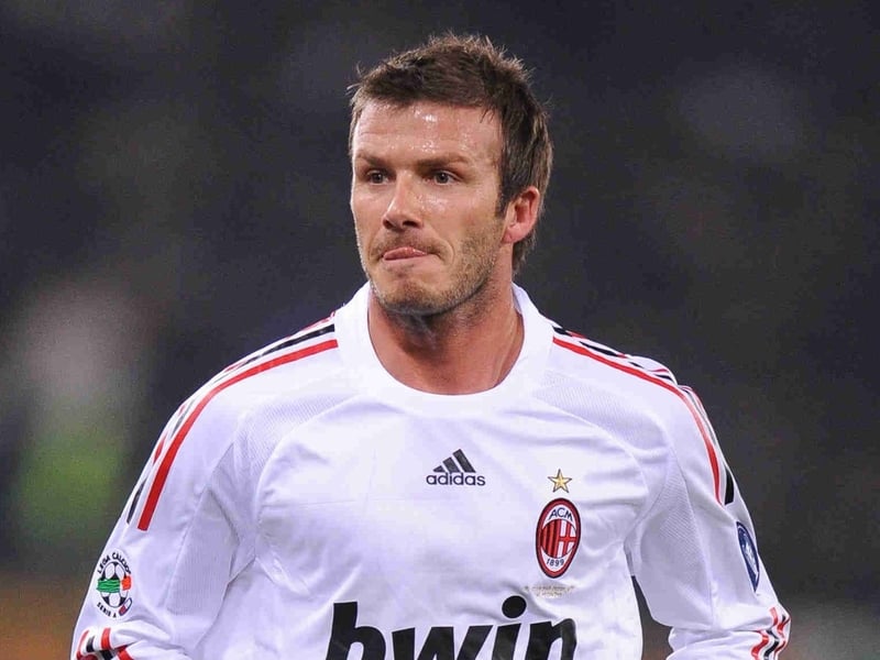 David Beckham (above) is not on Stefan Effenberg's Christmas card list