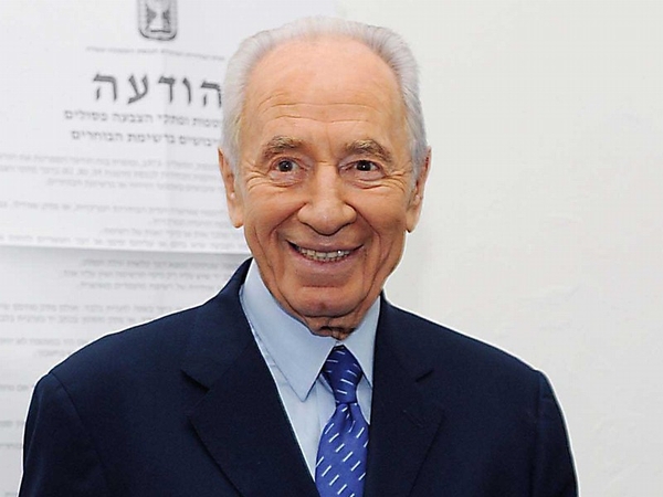 Shimon Peres - Collapsed in Tel Aviv