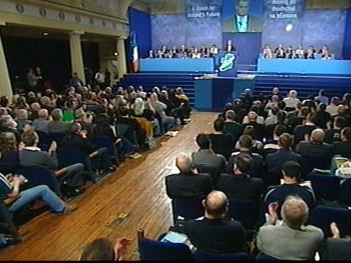 Sinn Féin Ard Fheis - Party president addresses delegates