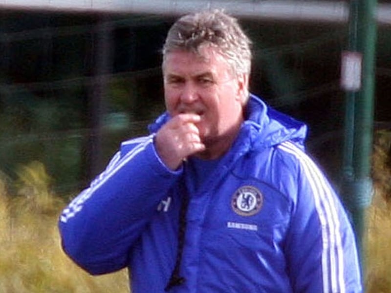 Guus Hiddink got off to a winning start as Chelsea manager