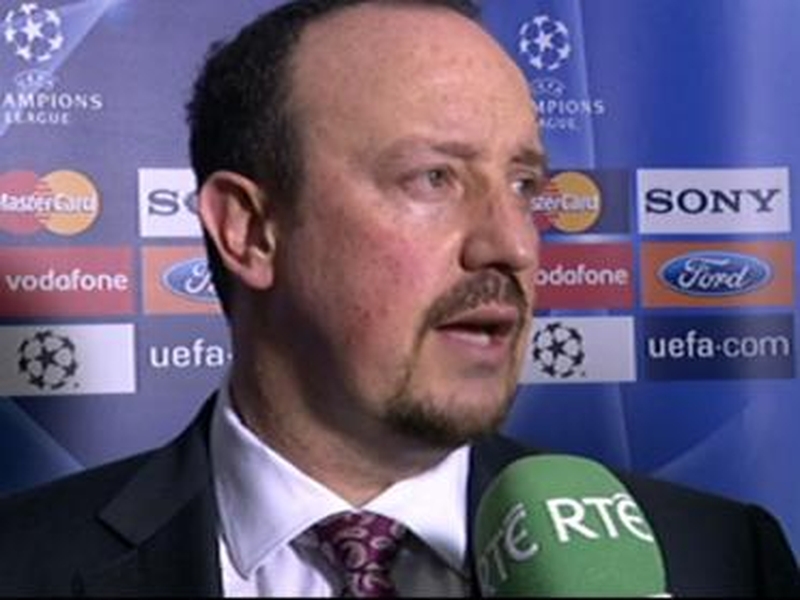Rafael Benitez had something to smile about after Saturday's defeat to Middlesbrough