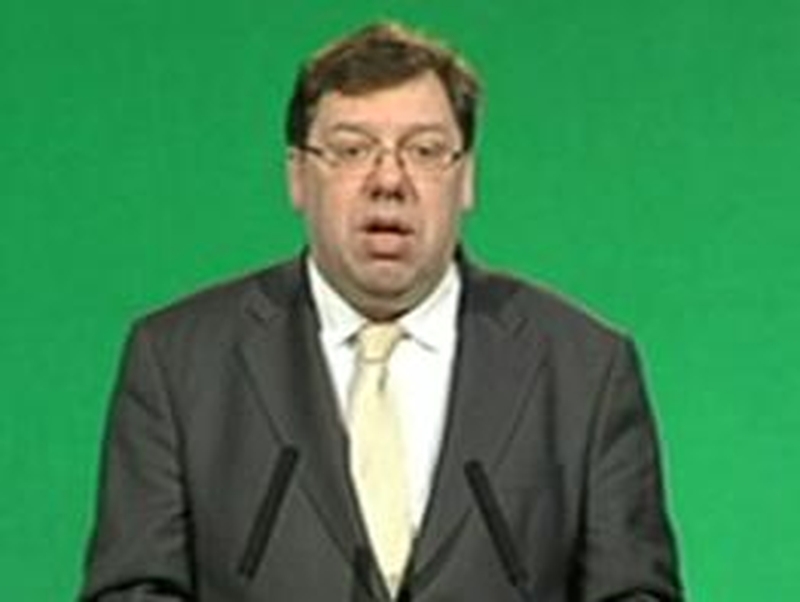 Brian Cowen - Proposes revamp of donation rules