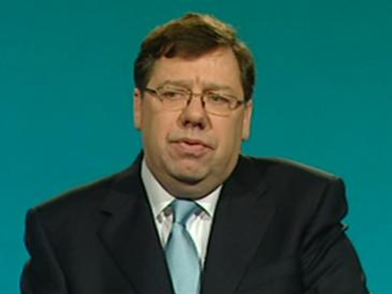 Brian Cowen - Says huge anger at how some bankers behaved