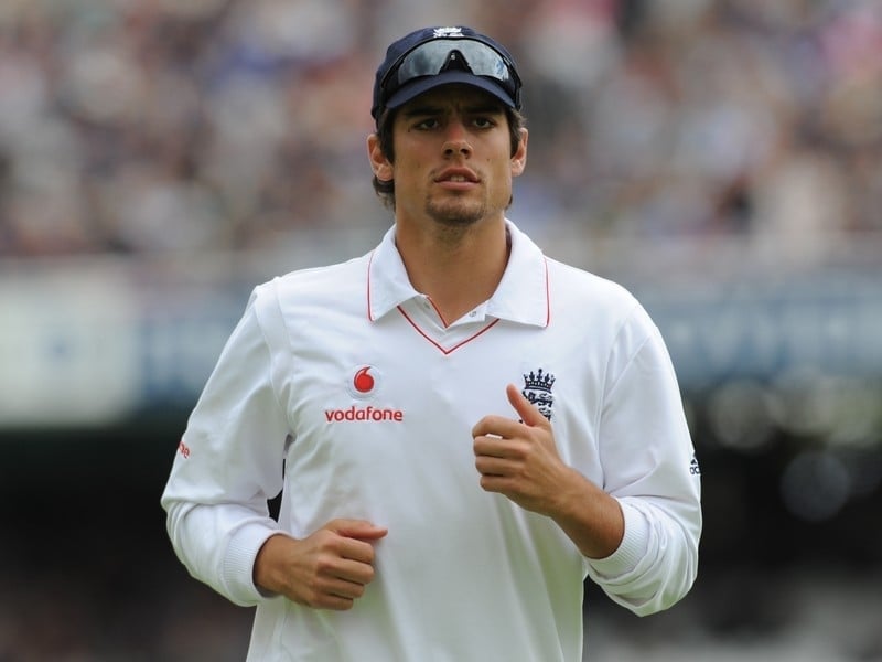 Alastair Cook made the catch that confirmed victory for England