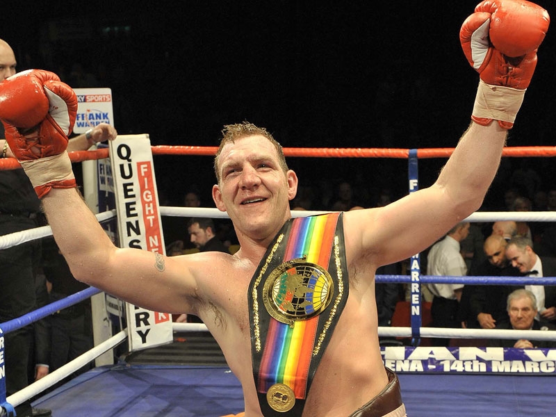 Martin Rogan was stopped by the doctor in the eighth round