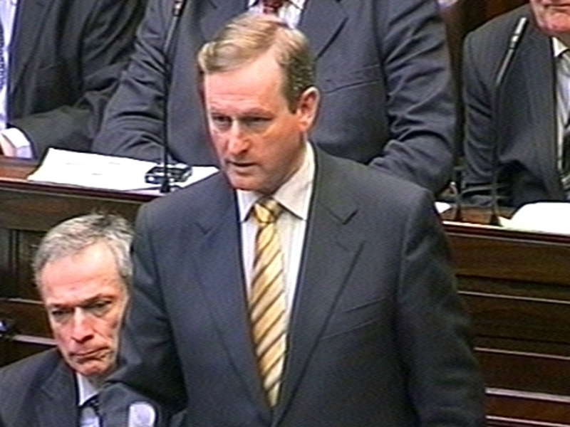 Enda Kenny - Wants 'temporary solidarity tax' on high incomes