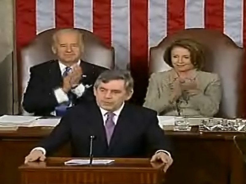 Gordon Brown - Addresses Joint Houses of Congress