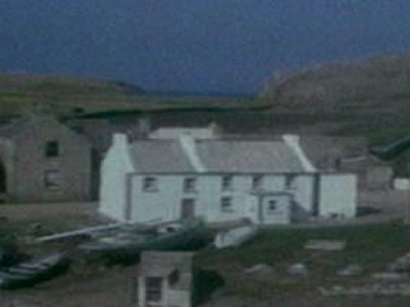 Tory Island - House demolished in 1990s