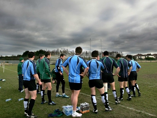 The Ireland Sevens squad in training ahead of the tournament