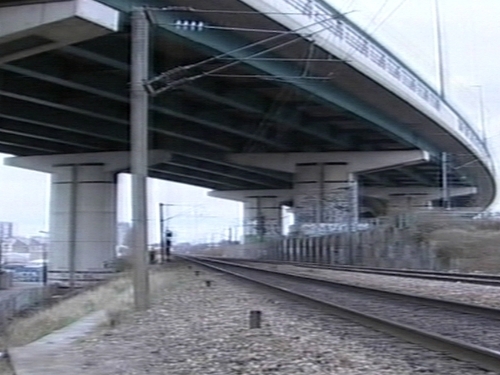 Paris - Football fans struck by train