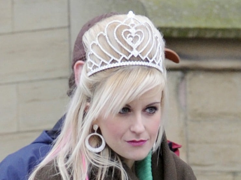 Kelly - Caught unawares in Becky's clothes