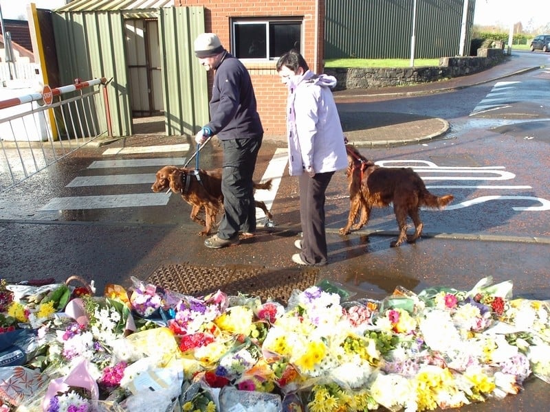 Massereene - Two British soldiers shot dead