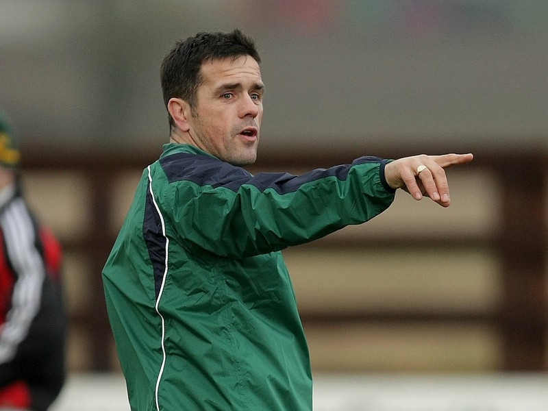 Irish U-20 coach Allen Clarke