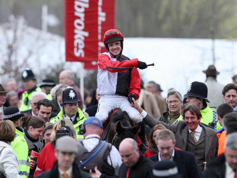 Ruby Walsh partnered Big Buck's to victory in the World Hurdle