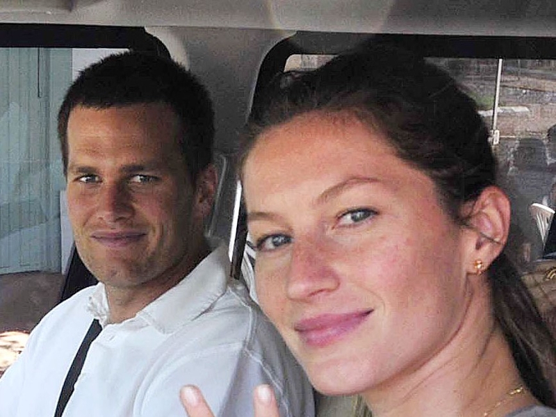 Brady, Bündchen - The newly weds honeymoon in Brazil