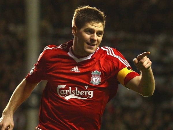 Steven Gerrard's penalty earned Liverpool a point at Anfield tonight