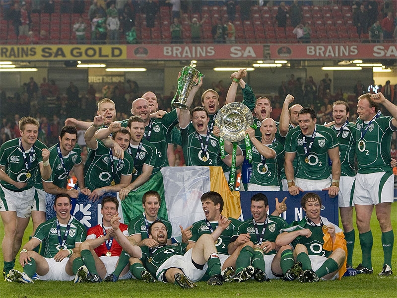 Over 1 million viewers watched the end of the Millennium Stadium encounter and the victory celebrations that followed