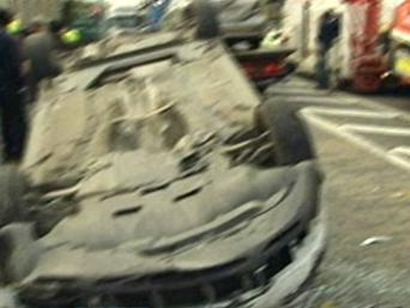 Slane - Six cars destroyed in crash