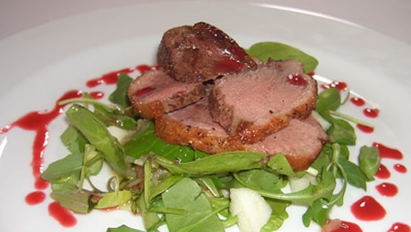 Crispy Duck Salad with Five Spice