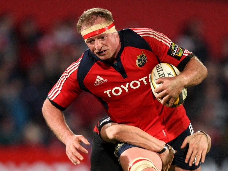 Mick O'Driscoll will lead a Munster side that features a very young set of backs
