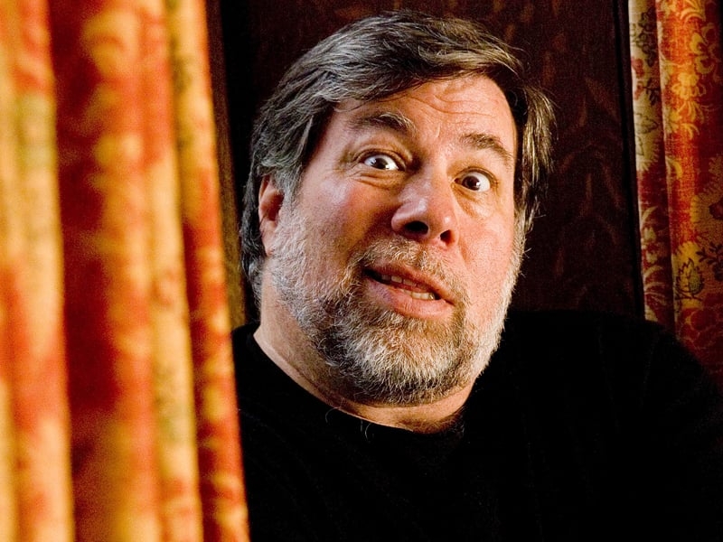 Wozniak - "The luckiest person in the world"