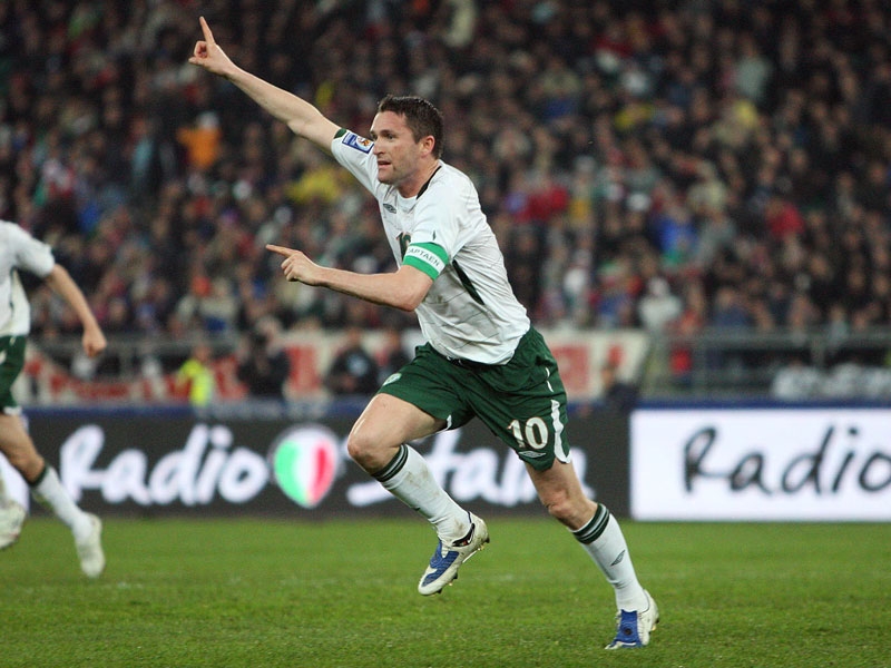 Robbie Keane clinched a vital equaliser for the Republic of Ireland in Bari