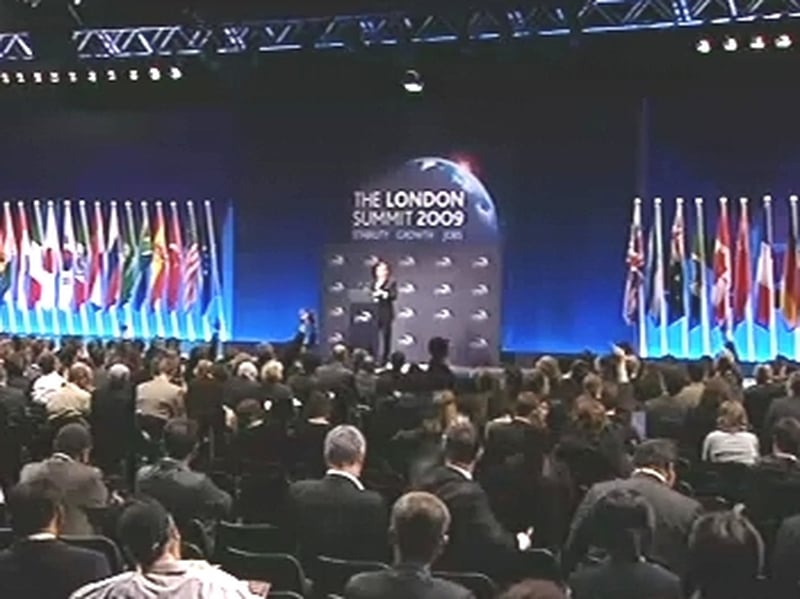 G20 news conference - Trillion-dollar deal