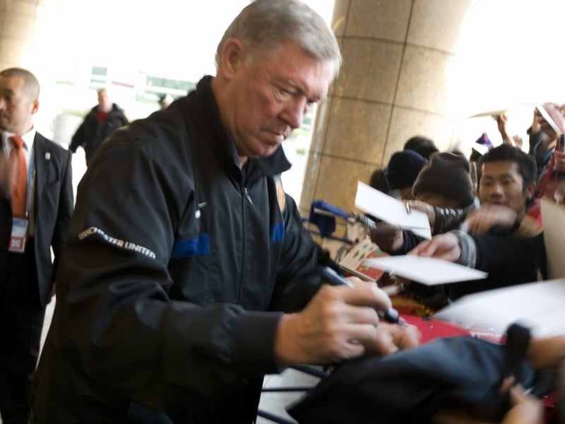 Alex Ferguson's side are now a point clear of Liverpool with a game in hand