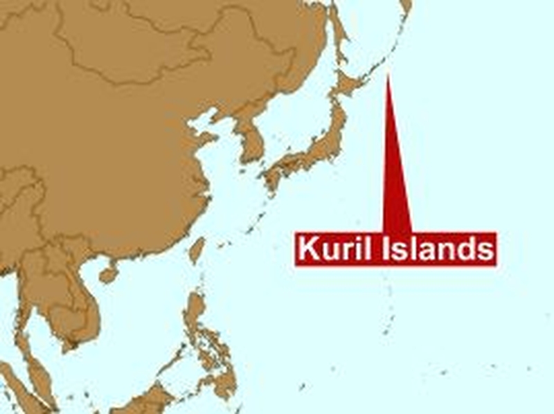 Kuril Islands - Powerful quake