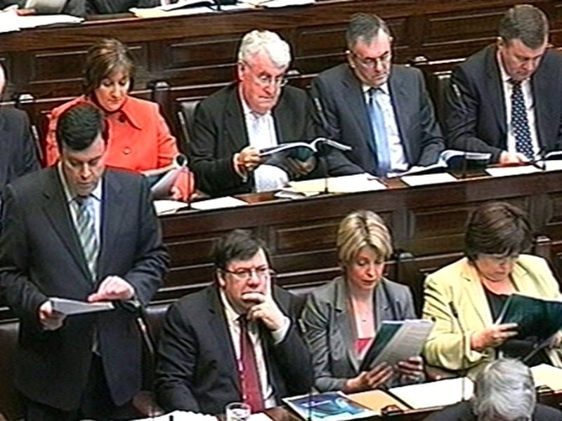 Brian Lenihan - Measures dictated by global turmoil