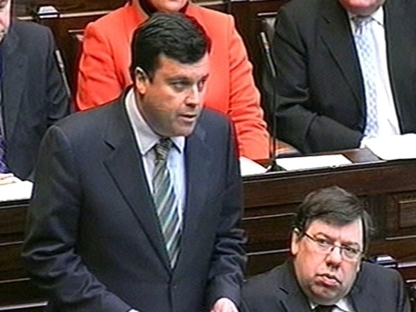 Brian Lenihan - 'About ensuring people can access credit'