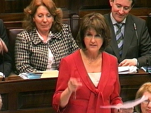 Joan Burton - 'Budget from hell'