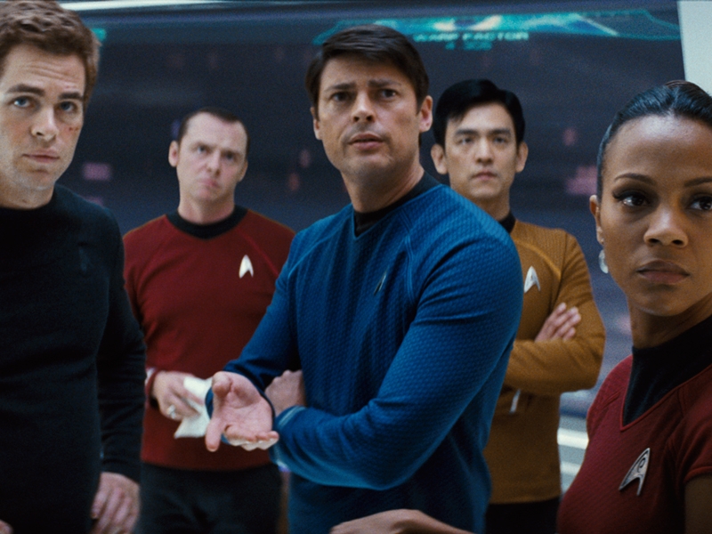 All the familiar faces are back for Star Trek Beyond