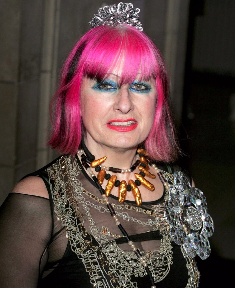 Zandra Rhodes' collection will hit stores on May 7th