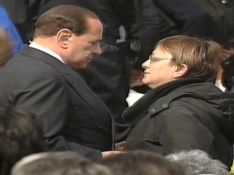 Silvio Berlusconi - Mass in L'Aquila