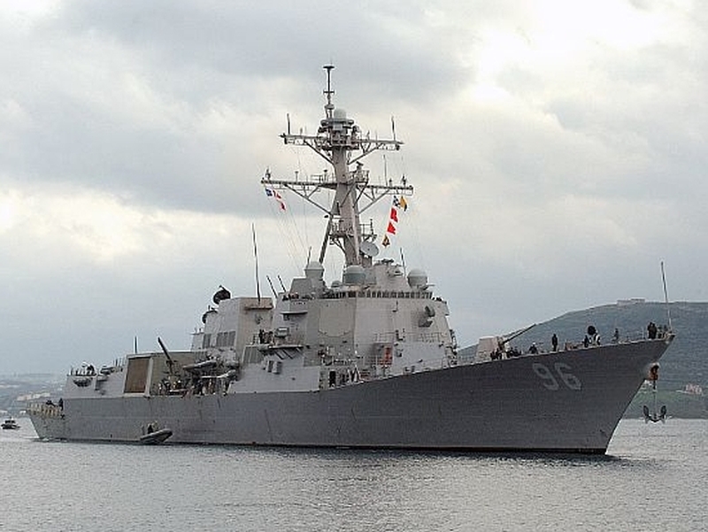 USS Bainbridge - In Indian Ocean