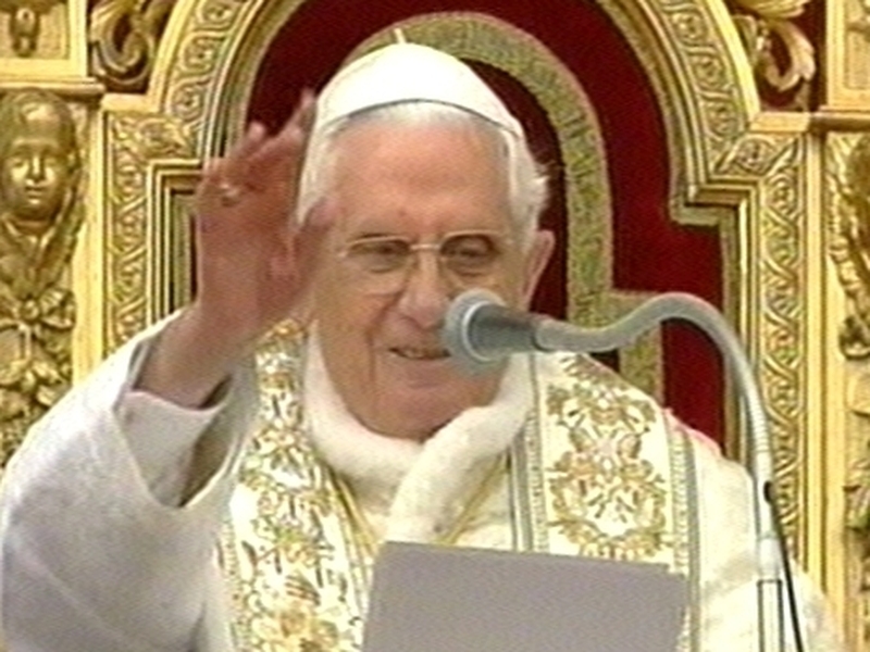 Benedict XVI - Call for peace & reconciliation