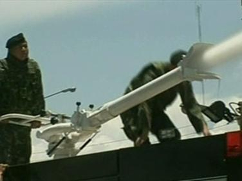 Water cannon - Used on protesters