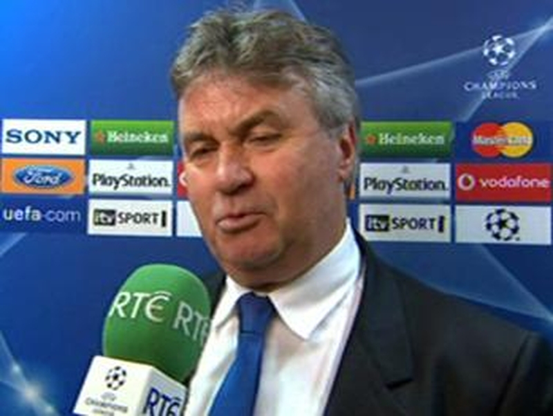 Chelsea manager Guus Hiddink refused to speculate on a UEFA anti-English bias