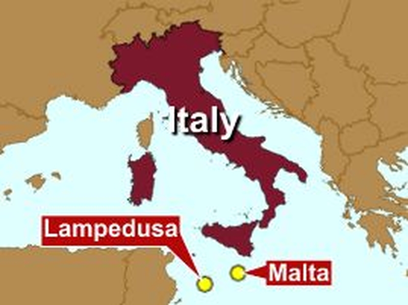 Italy - Italy &amp; Malta refusing migrants